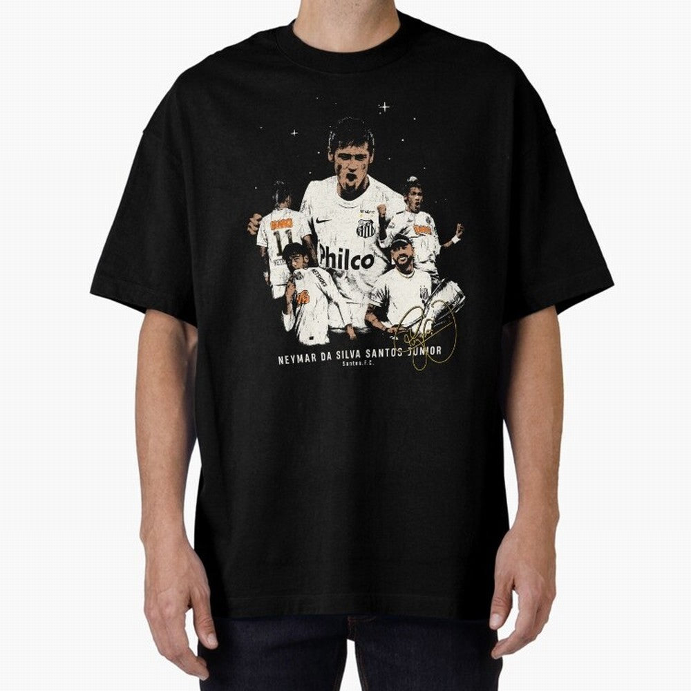 Neymar Illustration Classic T-Shirt Bring Match Day Fire to the FIFA World Cup 2026 USA Canada Mexico Journey through Cristiano Ronaldo, Haaland and CR7 Highlights, Netherlands Pride, Soccer Culture, Superstar Moments, National Team Dreams and