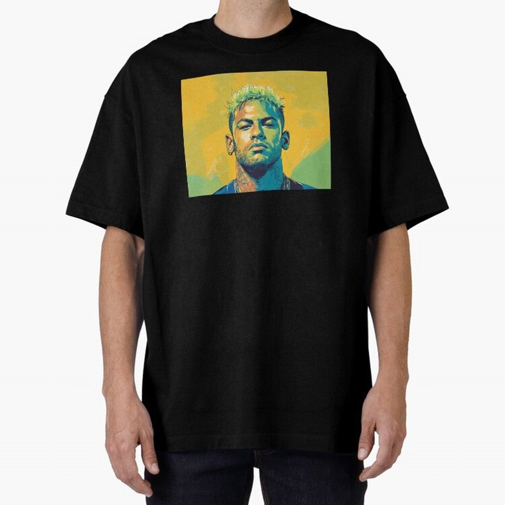 Neymar Brazil Captain Classic T-Shirt Represent Football Lovers during Global Football Passion for FIFA World Cup 2026 Group Stage, Filled with Haaland, England, Stadium Memories, Football Loyalty, International Chants and Championship Tradition;