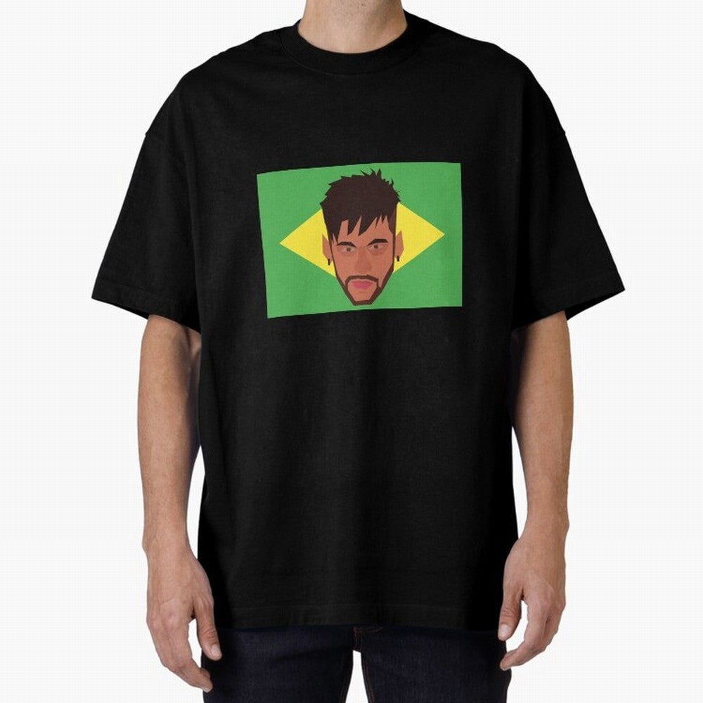 Neymar Jr - Brazil World Cup Classic T-Shirt Bring Retro Soccer Energy to FIFA World Cup 2026 Group Stage Spirit, Celebrating Netherlands, Haaland and Mbappe, Sports Nostalgia, International Competition, Famous Players and Unforgettable Victories;