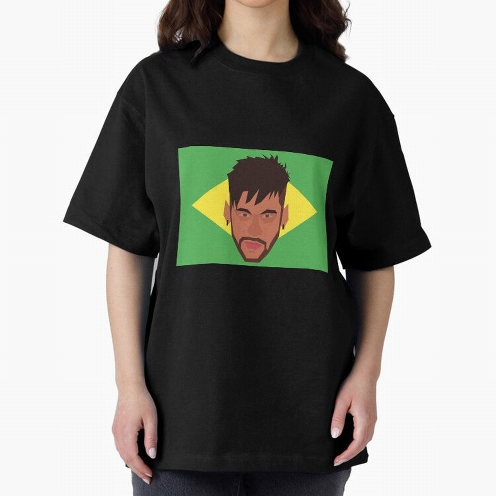 Neymar Jr - Brazil World Cup Classic T-Shirt Bring Retro Soccer Energy to FIFA World Cup 2026 Group Stage Spirit, Celebrating Netherlands, Haaland and Mbappe, Sports Nostalgia, International Competition, Famous Players and Unforgettable Victories;