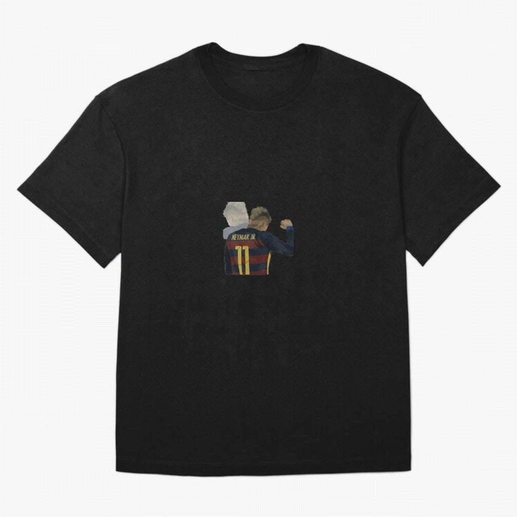 Brazilian football player from FCB Classic T-Shirt Honor the Football Icons of FIFA World Cup 2026 Group Stage for Fans of Messi, Neymar and Mbappe and Germany, Bringing Fan Favorite Moments, National Team Passion, Big Match Drama and Soccer