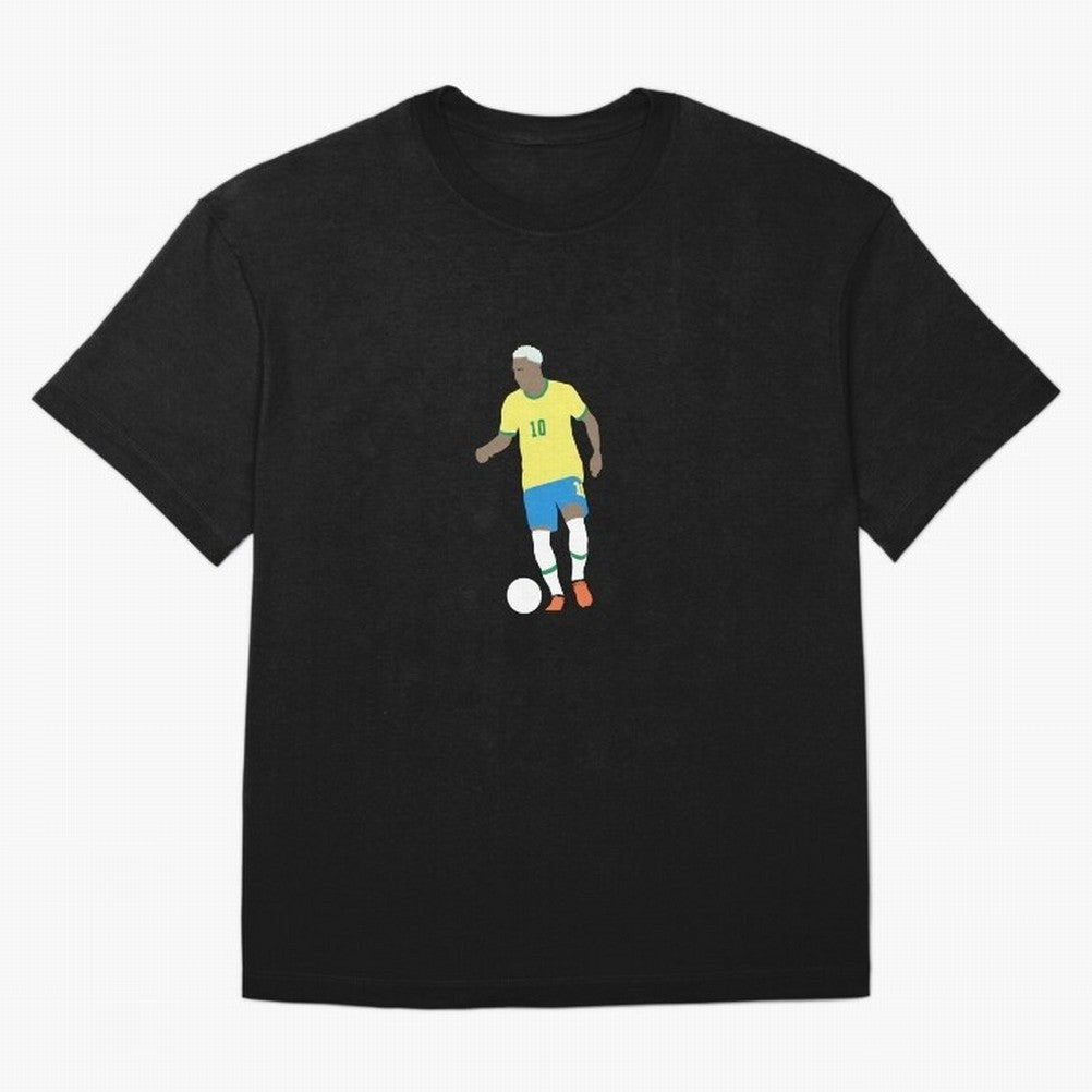 Neymar - Brazil Classic T-Shirt Keep the Match Day Mood of FIFA World Cup 2026 Group Stage for Fans of Neymar and France, Bringing Retro Football Energy, Iconic Rivalries, Trophy Chase Drama and Stadium Atmosphere; Made for Die Hard Supporters,