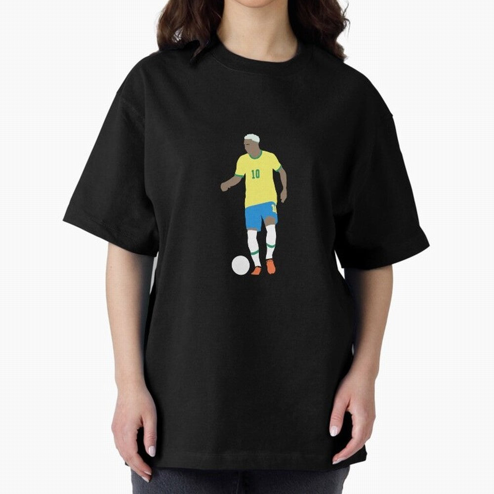 Neymar - Brazil Classic T-Shirt Keep the Match Day Mood of FIFA World Cup 2026 Group Stage for Fans of Neymar and France, Bringing Retro Football Energy, Iconic Rivalries, Trophy Chase Drama and Stadium Atmosphere; Made for Die Hard Supporters,