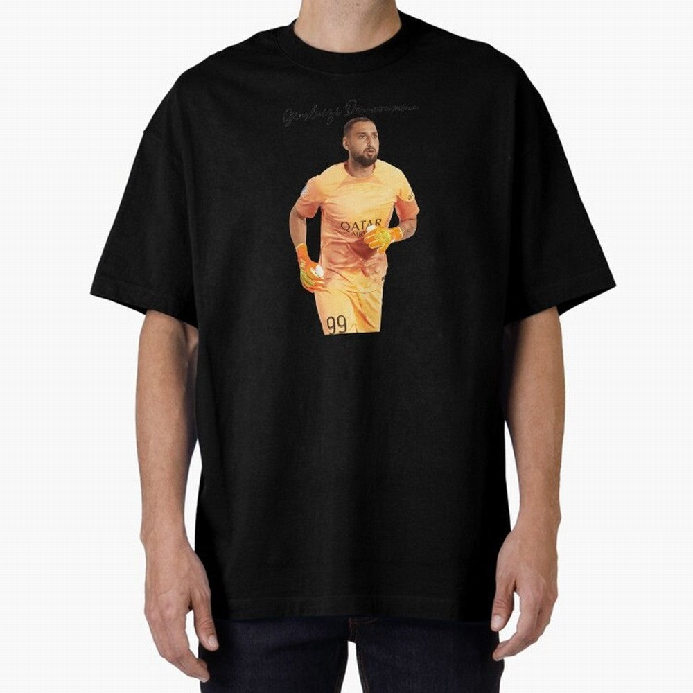 Gianluigi Donnarumma Classic T-Shirt Cheer through Every Moment of Global Football Passion for FIFA World Cup 2026 USA Canada Mexico, Capturing Neymar, Haaland and Cristiano Ronaldo, Spain and Netherlands, Sports Nostalgia, International