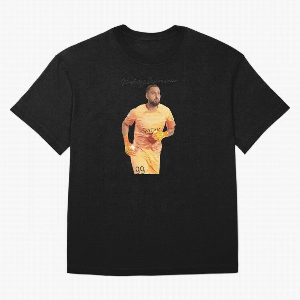 Gianluigi Donnarumma Classic T-Shirt Cheer through Every Moment of Global Football Passion for FIFA World Cup 2026 USA Canada Mexico, Capturing Neymar, Haaland and Cristiano Ronaldo, Spain and Netherlands, Sports Nostalgia, International
