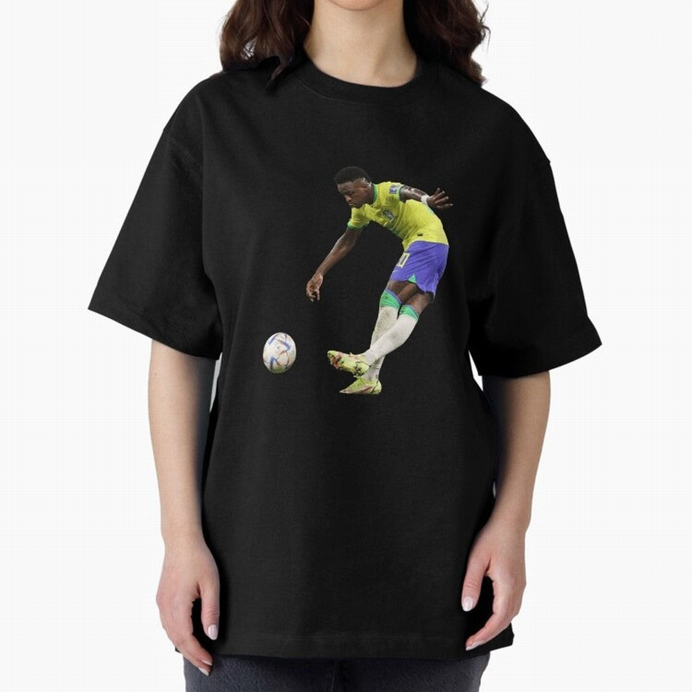 Vinicius Junior rabona Classic T-Shirt Step into Global Football Passion for FIFA World Cup 2026 USA Canada Mexico, Capturing Messi and Cristiano Ronaldo, France, Classic Soccer Heritage, Championship Pressure, Fan Loyalty and International Pride;