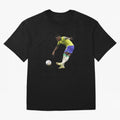 Vinicius Junior rabona Classic T-Shirt Step into Global Football Passion for FIFA World Cup 2026 USA Canada Mexico, Capturing Messi and Cristiano Ronaldo, France, Classic Soccer Heritage, Championship Pressure, Fan Loyalty and International Pride;