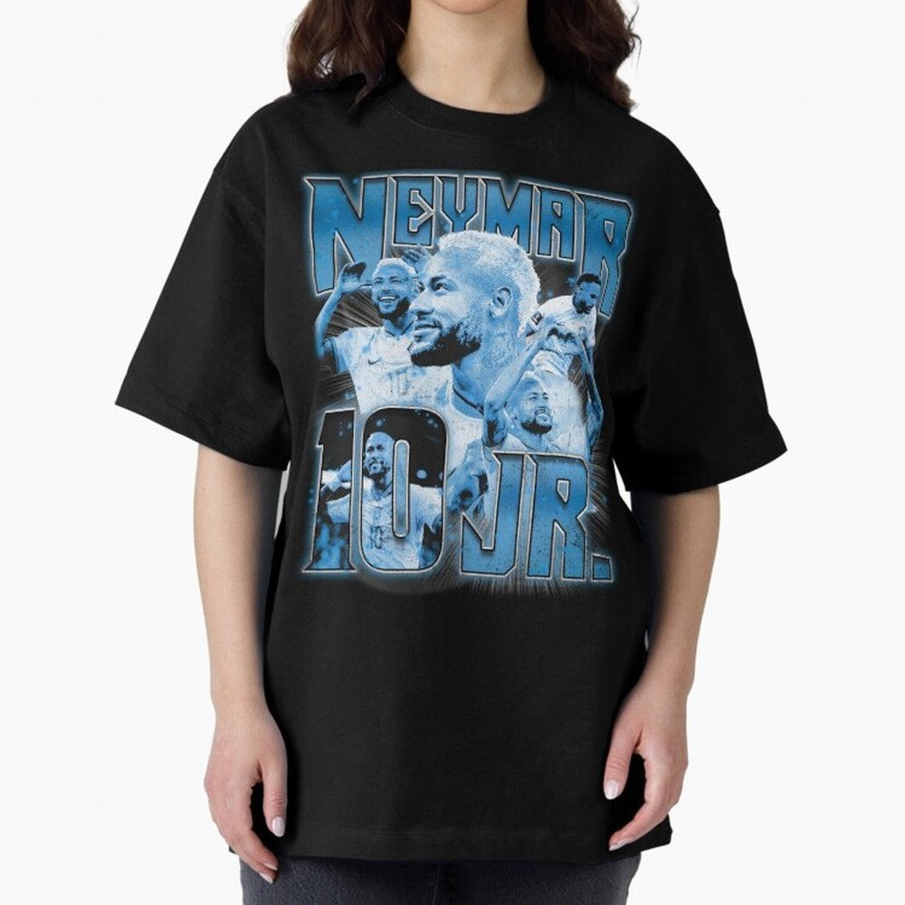 Neymar Jr. Bootleg Classic T-Shirt Bring World Football Passion into FIFA World Cup 2026 for Fans of Mbappe and England, France and Netherlands, Bringing Sports Nostalgia, International Competition, Famous Players and Unforgettable Victories; Ideal