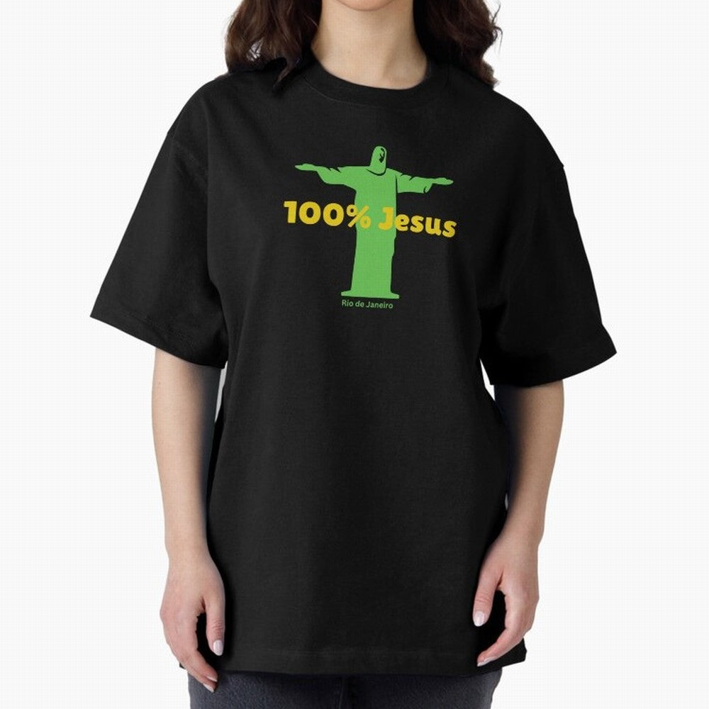 100% Jesus Christ the Redeemer Christian Brazilian Classic T-Shirt Carry the Dream of the FIFA World Cup 2026 Journey through Neymar Highlights, Germany Pride, Match Day Excitement, Supporter Culture, Golden Goals and Global Football Passion; Made
