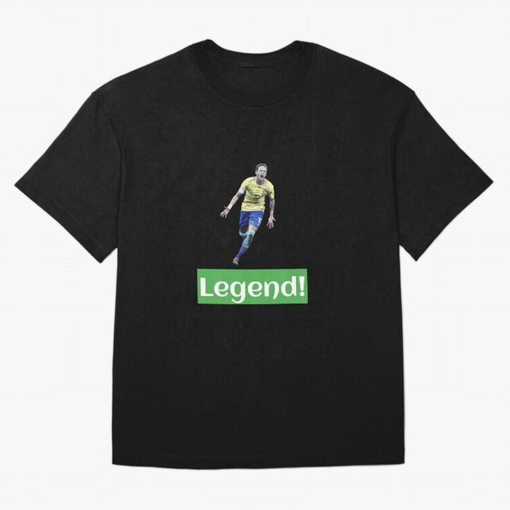 neymar art - neymar illustration T Shirt Oversized T-Shirt Cheer for Match Day Hype around FIFA World Cup 2026, Mbappe and Neymar, Brazil, Soccer Culture, Superstar Moments, National Team Dreams and Competitive Fire; Perfect for People Who Love