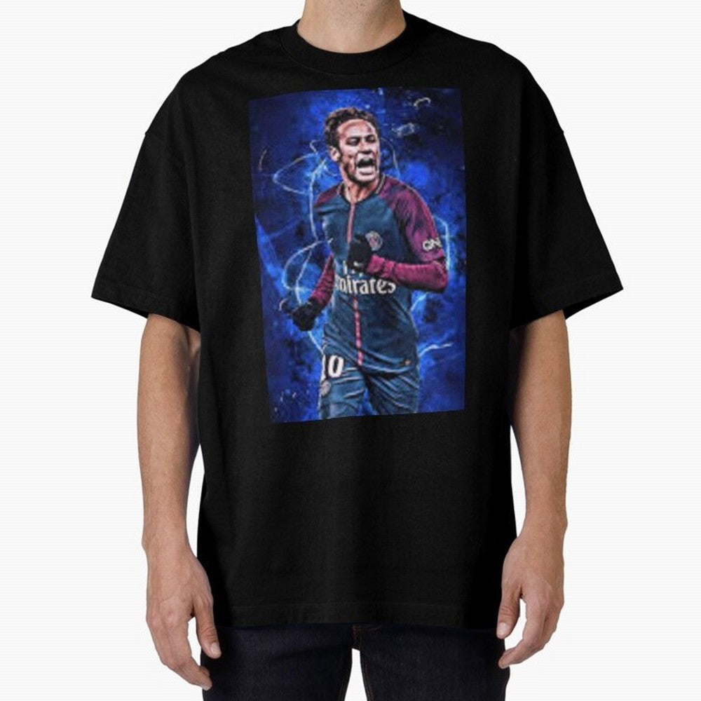 neymar jr art Oversized T-Shirt Celebrate the Road through FIFA World Cup 2026 Spirit, Celebrating England, France and Netherlands, Haaland, Football History, Final Match Energy, Crowd Noise and Once in a Lifetime Moments; Ideal for Fans Who Follow