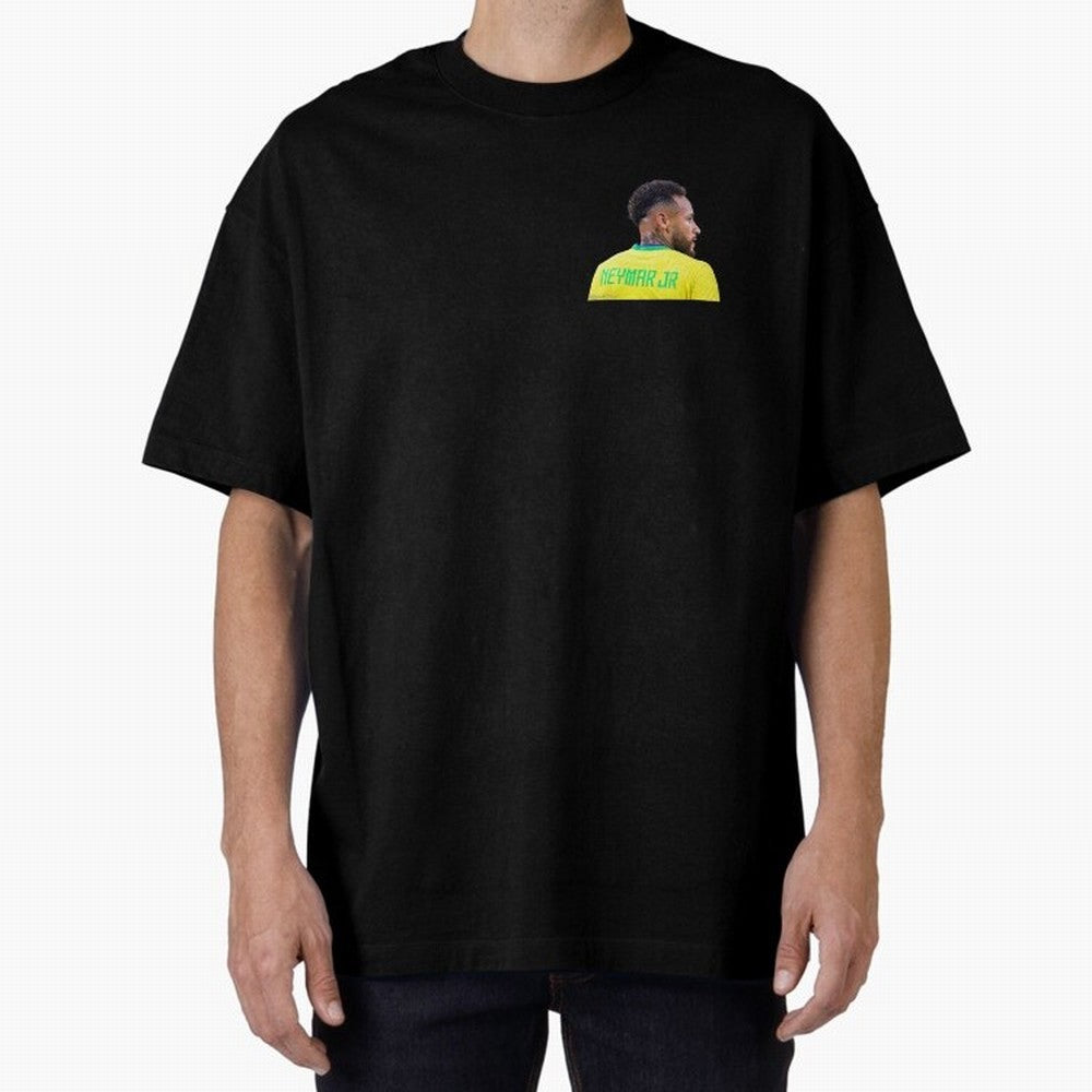 Neymar jr Oversized T-Shirt Celebrate Unforgettable Nights in Match Day Hype around FIFA World Cup 2026 Group Stage, Haaland, Brazil, Portugal and Argentina, Supporter Pride, Iconic Celebrations, Legendary Names and Global Match Day Energy; Created