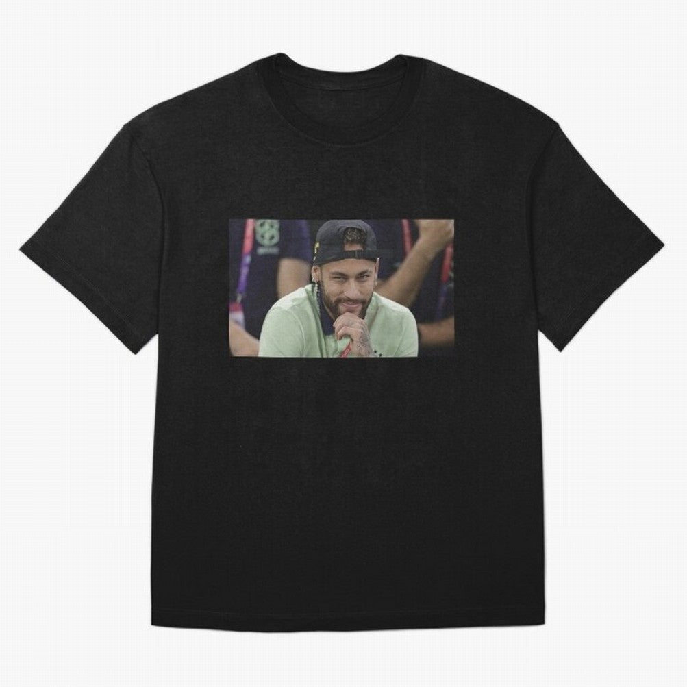 Neymar Jr Oversized T-Shirt Celebrate the Biggest Stage of FIFA World Cup 2026 USA Canada Mexico for Fans of Cristiano Ronaldo and France and Portugal, Bringing Worldwide Fan Energy, Dramatic Goals, Stadium Lights and Championship Celebrations;