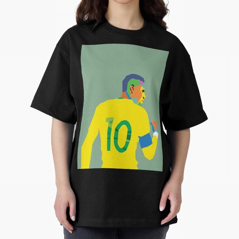 Neymar Jr Oversized T-Shirt Fuel Match Day Hype around FIFA World Cup 2026, Neymar, England, France and Netherlands, Tournament Hype, Historic Matchups, Family Viewing Parties and Global Sports Pride; Ideal for Football Dads, Football Moms,