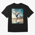 Neymar Junior Playing on Beach Classic T-Shirt Carry FIFA World Cup 2026 Group Stage Capturing Mbappe and Neymar, France and Portugal Energy, Retro Football Energy, Iconic Rivalries, Trophy Chase Drama and Stadium Atmosphere; Perfect for Supporters