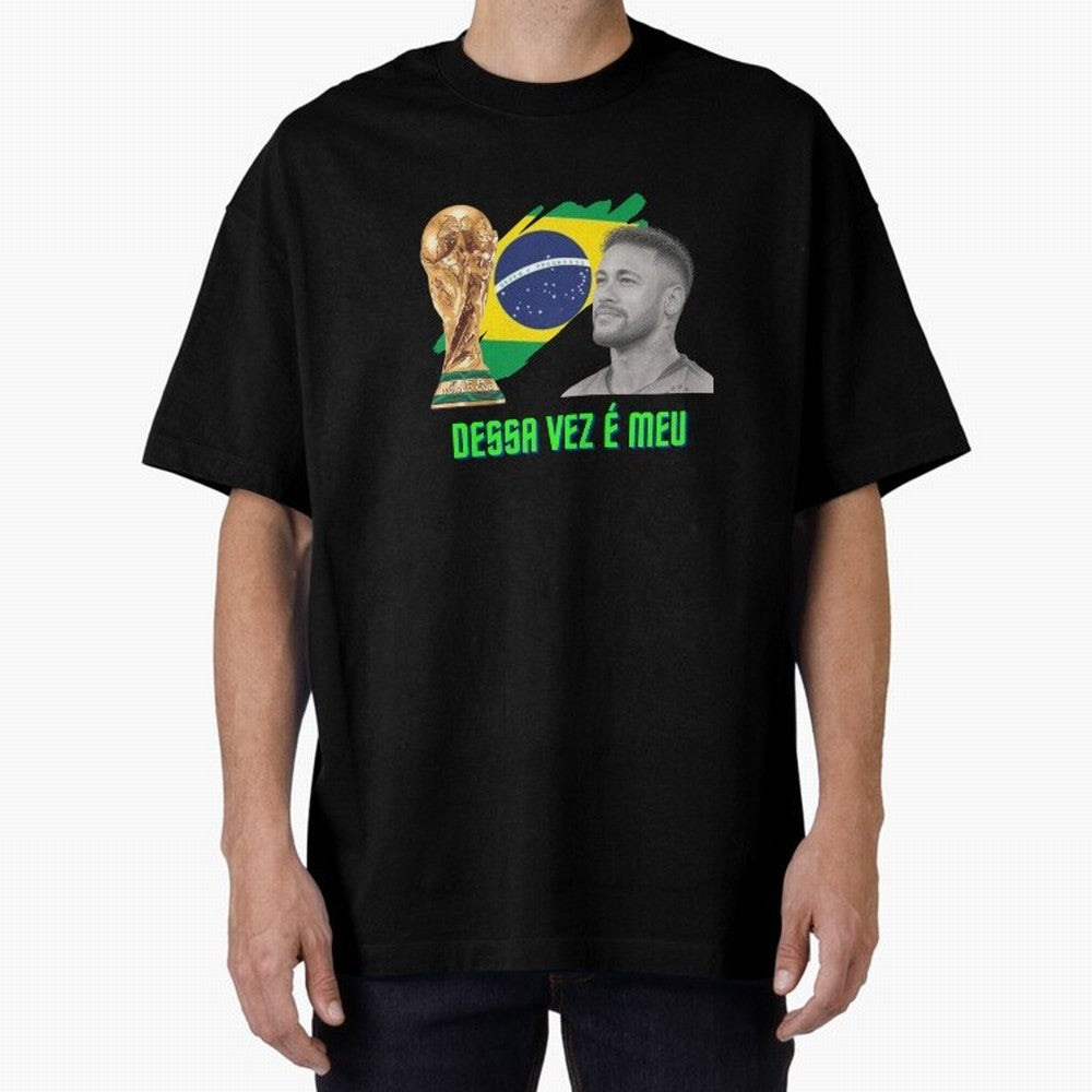 Neymar World Cup Classic T-Shirt Join Match Day Hype around FIFA World Cup 2026 USA Canada Mexico, Cristiano Ronaldo, Haaland and CR7, England, Championship Spirit, Famous Goals, Roaring Crowds and International Football Unity; Built for Supporters