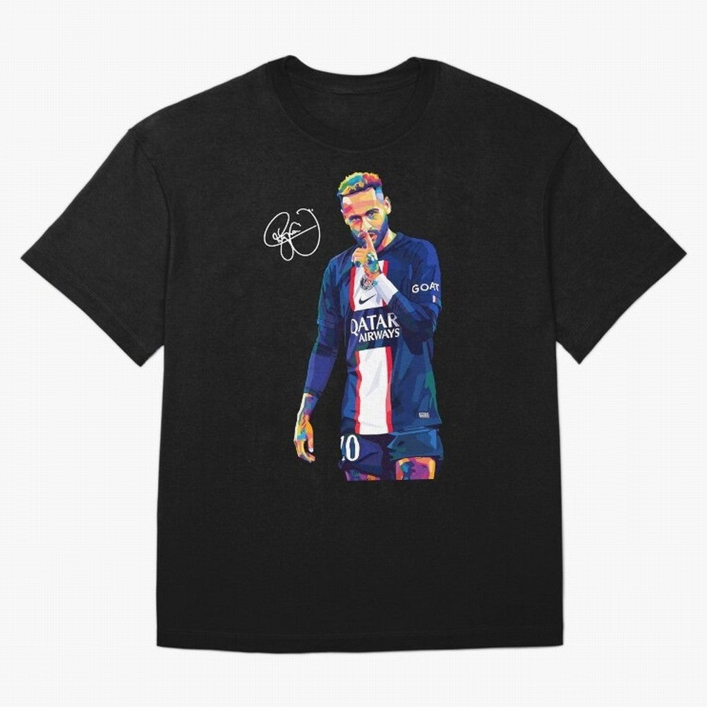 Neymar Jr Wpap Art Classic T-Shirt Celebrate Fan Favorites in FIFA World Cup 2026 Highlighting Messi, Neymar and Mbappe, Portugal, Spain and Germany Energy, Match Day Excitement, Supporter Culture, Golden Goals and Global Football Passion; Built