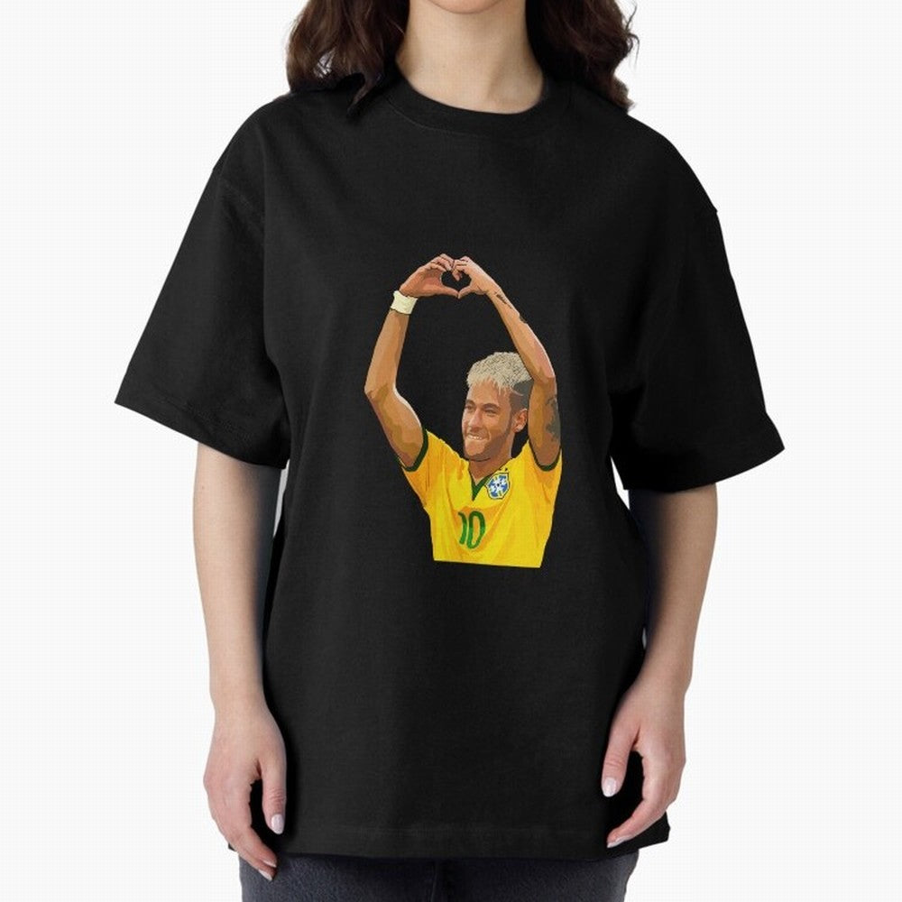 Love Soccer Oversized T-Shirt Carry the Dream of the FIFA World Cup 2026 USA Canada Mexico Journey through Cristiano Ronaldo Highlights, Spain Pride, Stadium Chants, National Pride, Trophy Dreams and Unforgettable Football Memories; Created for