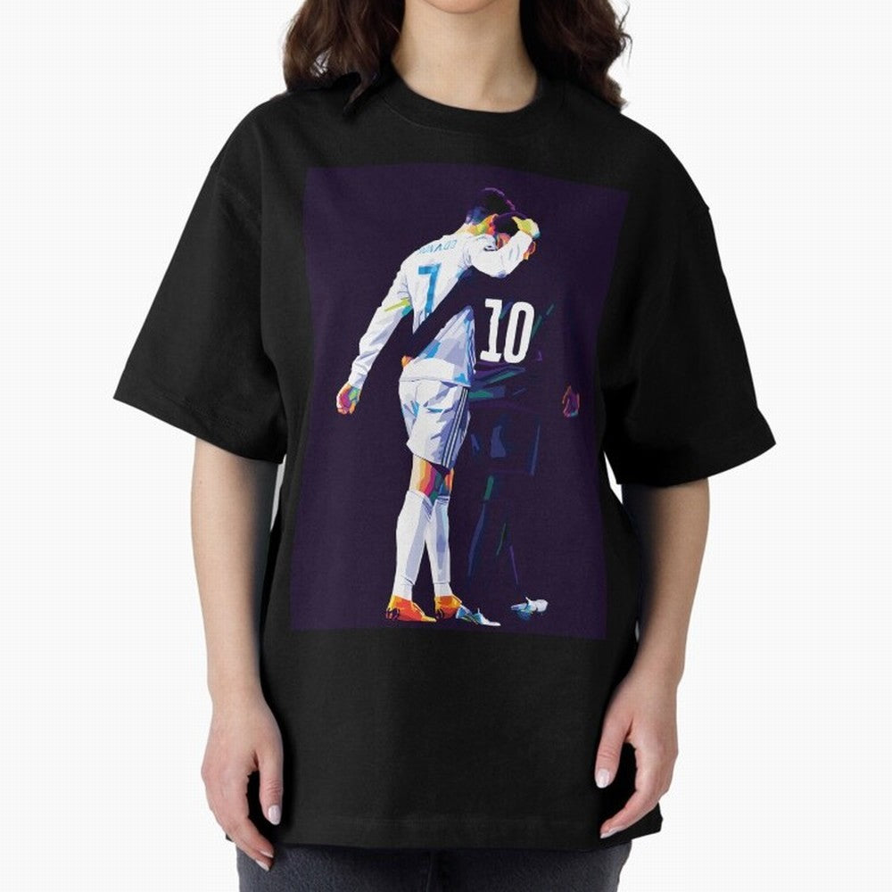 Neymar x Ronaldo Wpap Pop Art Classic T-Shirt Carry the Colors and Pride of FIFA World Cup 2026 Group Stage for Fans of CR7 and Netherlands, Bringing Football History, Final Match Energy, Crowd Noise and Once in a Lifetime Moments; Ideal for Fans