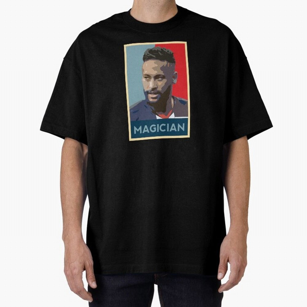 Neymar Hope Poster Classic T-Shirt Follow FIFA World Cup 2026 Spirit, Made for Brazil, Portugal and Argentina, CR7 and Messi, Tournament Hype, Historic Matchups, Family Viewing Parties and Global Sports Pride; Ideal for Fans Who Follow Messi,