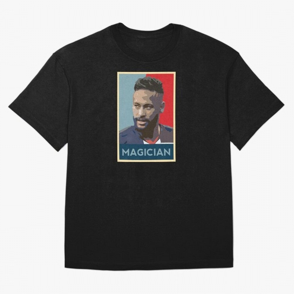 Neymar Hope Poster Classic T-Shirt Follow FIFA World Cup 2026 Spirit, Made for Brazil, Portugal and Argentina, CR7 and Messi, Tournament Hype, Historic Matchups, Family Viewing Parties and Global Sports Pride; Ideal for Fans Who Follow Messi,
