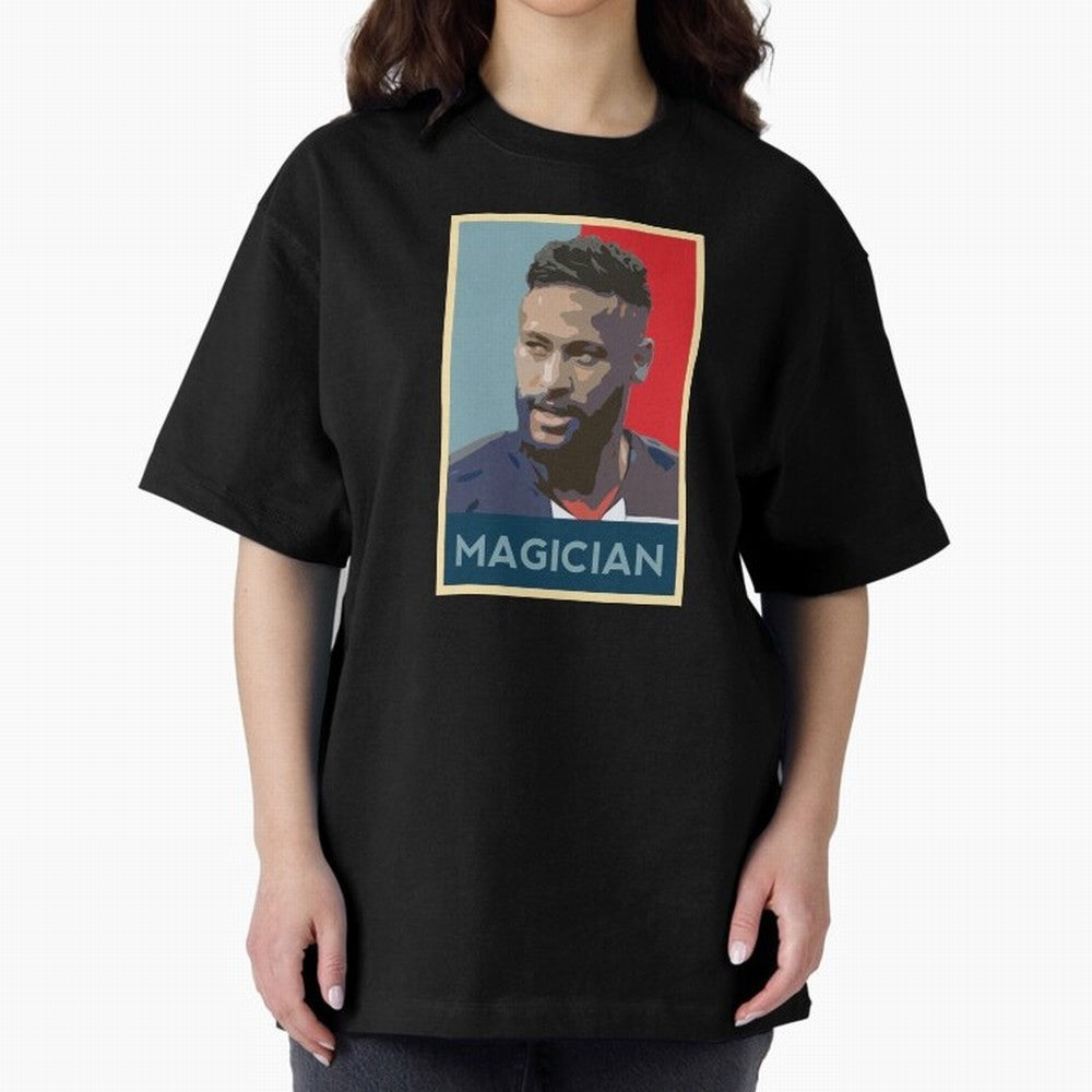 Neymar Hope Poster Classic T-Shirt Follow FIFA World Cup 2026 Spirit, Made for Brazil, Portugal and Argentina, CR7 and Messi, Tournament Hype, Historic Matchups, Family Viewing Parties and Global Sports Pride; Ideal for Fans Who Follow Messi,