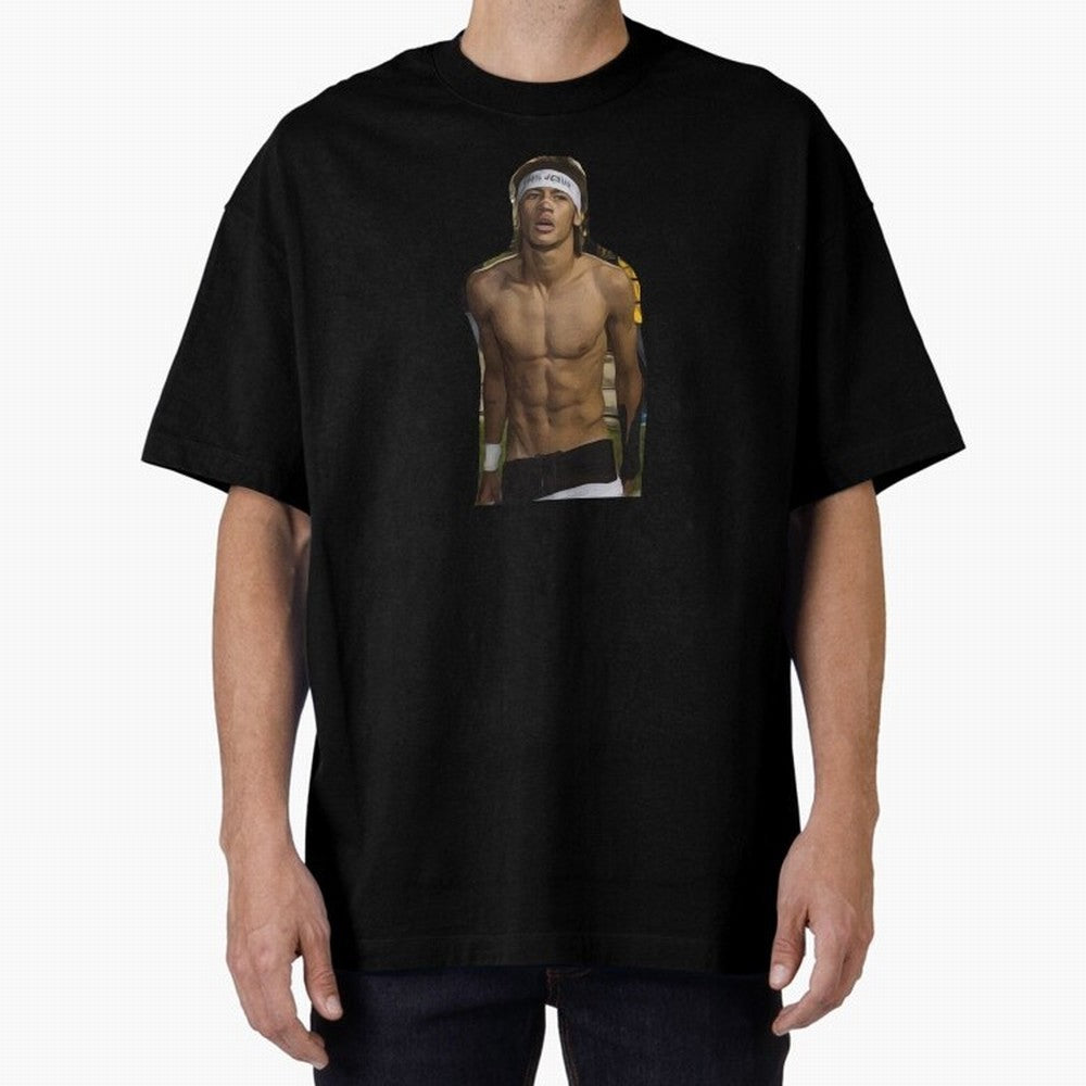 NEYMAR JR - OIL PAINTING PRINT Classic T-Shirt Turn Football Passion into Global Football Passion for FIFA World Cup 2026 USA Canada Mexico, Capturing Haaland, Spain and Netherlands, Tournament Hype, Historic Matchups, Family Viewing Parties and