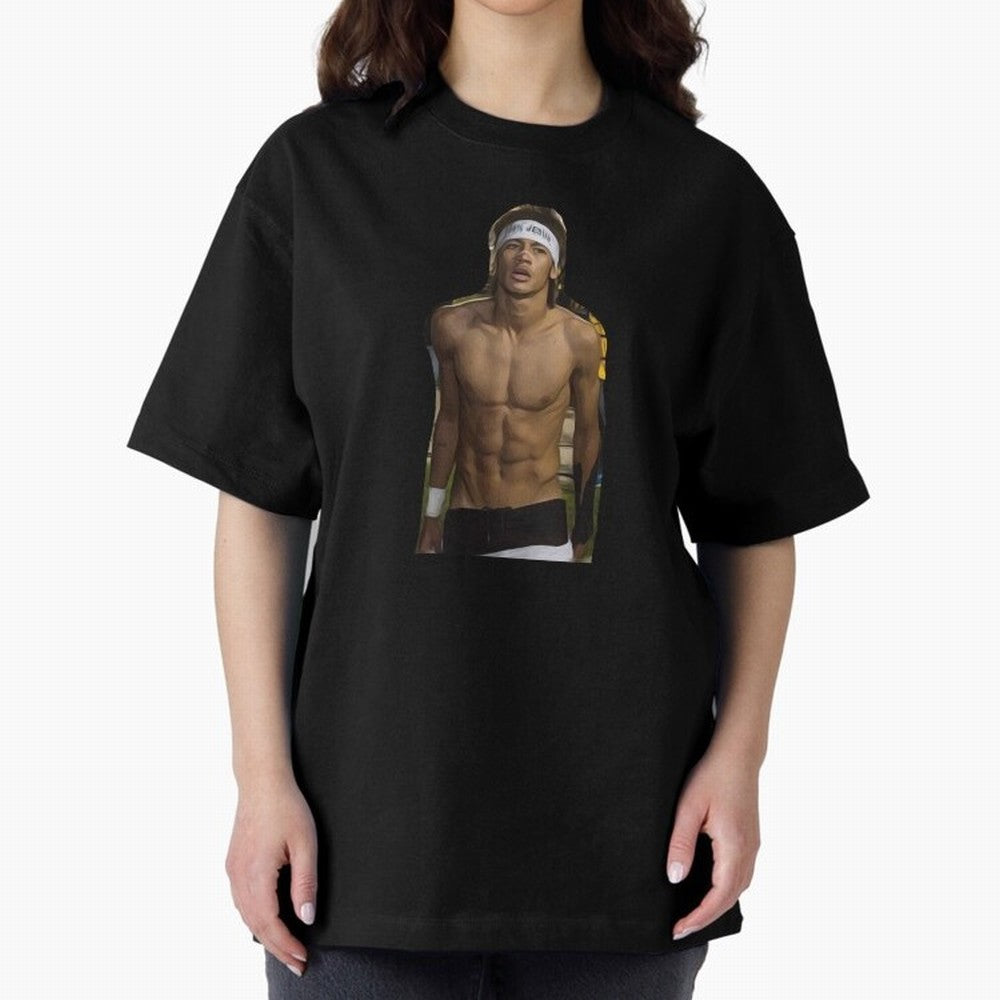 NEYMAR JR - OIL PAINTING PRINT Classic T-Shirt Turn Football Passion into Global Football Passion for FIFA World Cup 2026 USA Canada Mexico, Capturing Haaland, Spain and Netherlands, Tournament Hype, Historic Matchups, Family Viewing Parties and