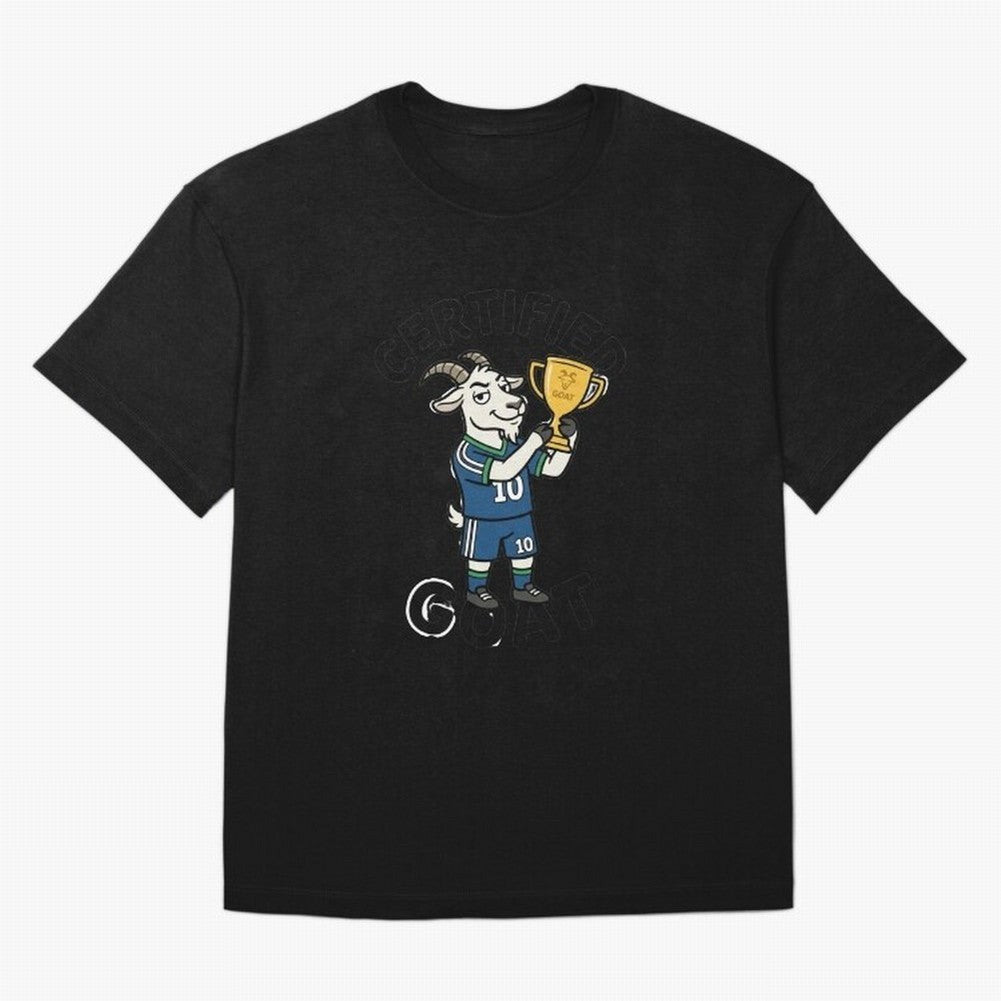 Certified G.O.A.T Classic T-Shirt Spotlight FIFA World Cup 2026 Group Stage Connected to Neymar, England and Germany Energy, Goal Celebration Energy, Supporter Heritage, Football Icons and Worldwide Tournament Joy; Great for Supporters Who Love
