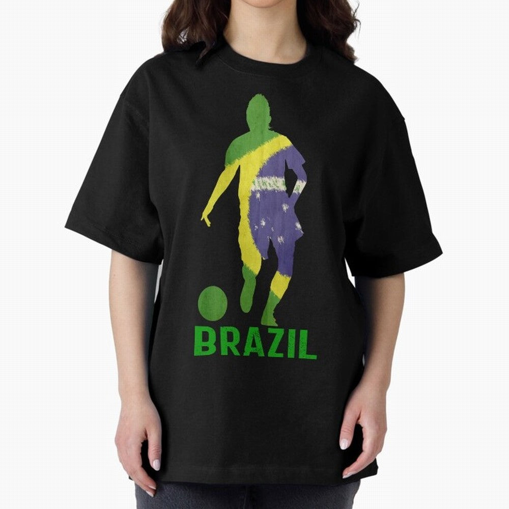 Brazil Essential T-Shirt Relive the Noise and Pride of the FIFA World Cup 2026 Group Stage Journey through Haaland Highlights, Brazil, Portugal and Argentina Pride, Vintage Soccer Flavor, Modern Football Stars, National Flags and Final Night