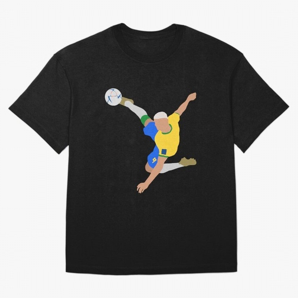 Richarlison Brazil Bicycle Kick Football Goal Classic T-Shirt Relive Legendary Nights from Match Day Hype around FIFA World Cup 2026 Group Stage, Neymar, Argentina, France and Brazil, Fan Favorite Moments, National Team Passion, Big Match Drama and