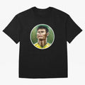 Footballicature : Thiago Silva Classic T-Shirt Refresh Global Football Passion for FIFA World Cup 2026, Highlighting CR7 and Messi, France, Champion Mindset, Group Stage Buzz, Knockout Tension and Passionate Fan Culture; Made for Collectors Who