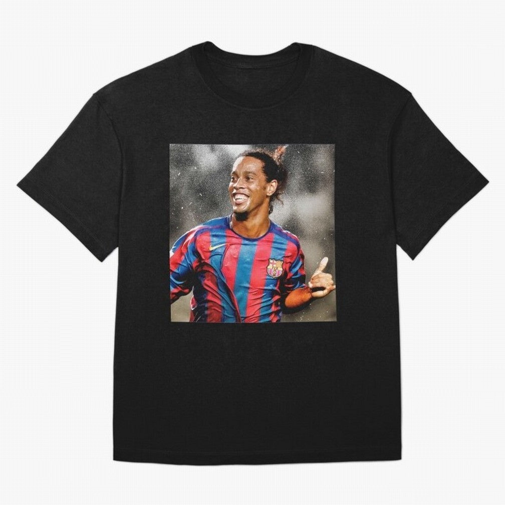 ronaldinho Classic T-Shirt Cheer through Every Moment of FIFA World Cup 2026 Group Stage with Messi and Cristiano Ronaldo, Argentina Energy, Goal Celebration Energy, Supporter Heritage, Football Icons and Worldwide Tournament Joy; Great for Watch