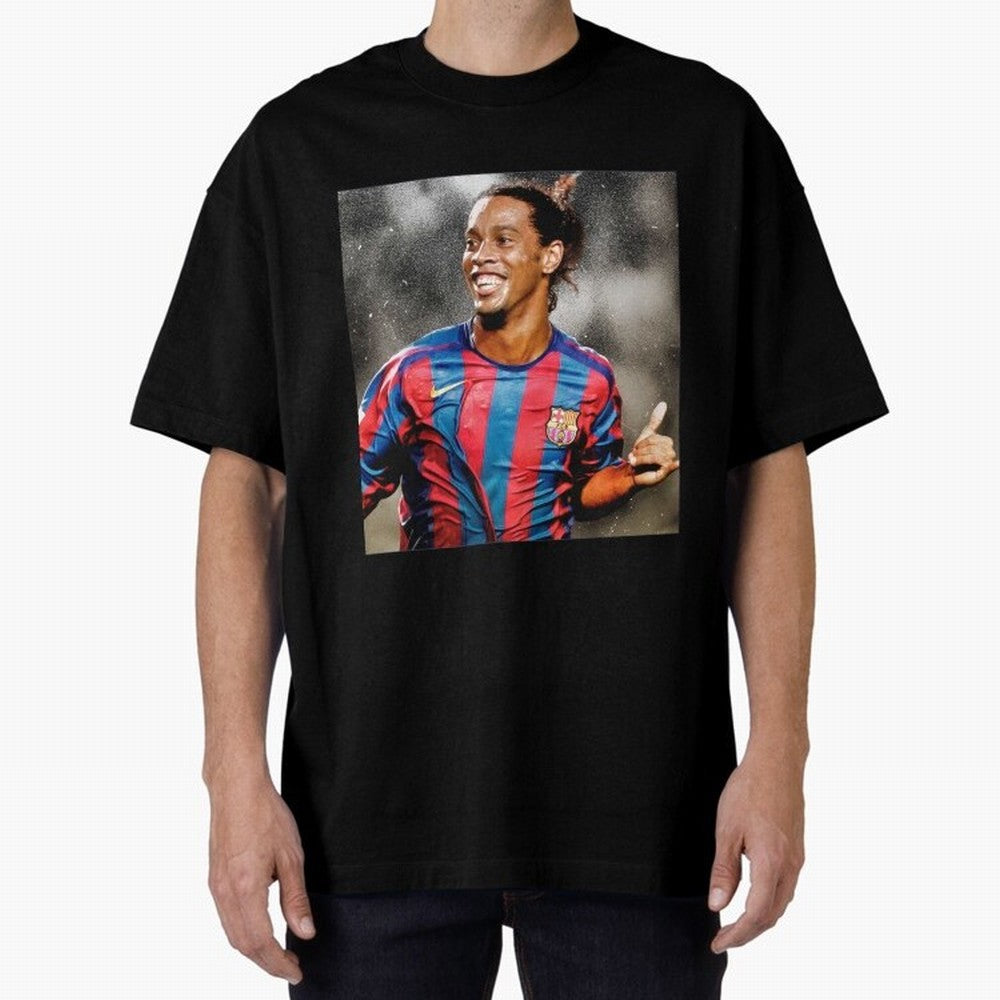 ronaldinho Classic T-Shirt Cheer through Every Moment of FIFA World Cup 2026 Group Stage with Messi and Cristiano Ronaldo, Argentina Energy, Goal Celebration Energy, Supporter Heritage, Football Icons and Worldwide Tournament Joy; Great for Watch