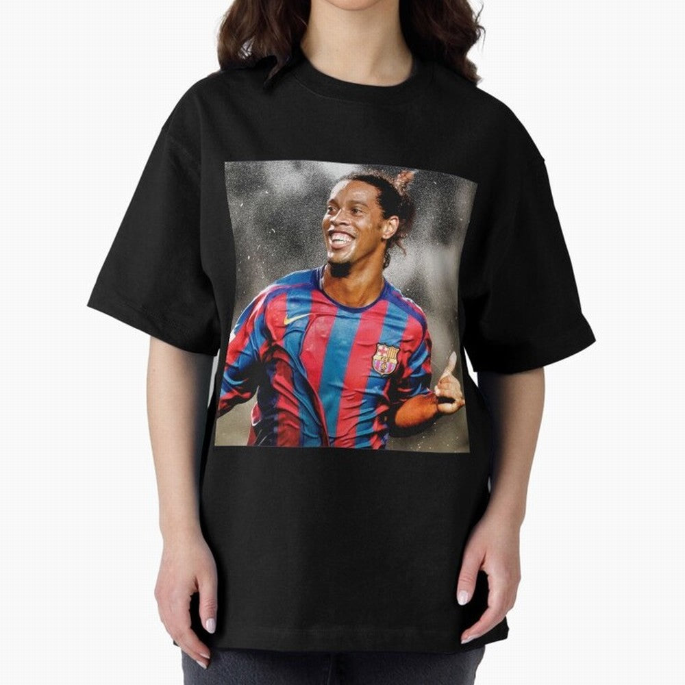 ronaldinho Classic T-Shirt Cheer through Every Moment of FIFA World Cup 2026 Group Stage with Messi and Cristiano Ronaldo, Argentina Energy, Goal Celebration Energy, Supporter Heritage, Football Icons and Worldwide Tournament Joy; Great for Watch