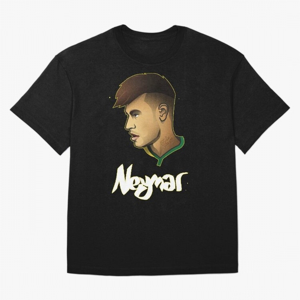 Neymar jr Team Brazil Oversized T-Shirt Bring a Champion Mindset to FIFA World Cup 2026 USA Canada Mexico for Fans of Messi, Neymar and Mbappe and Germany, Bringing Goal Celebration Energy, Supporter Heritage, Football Icons and Worldwide