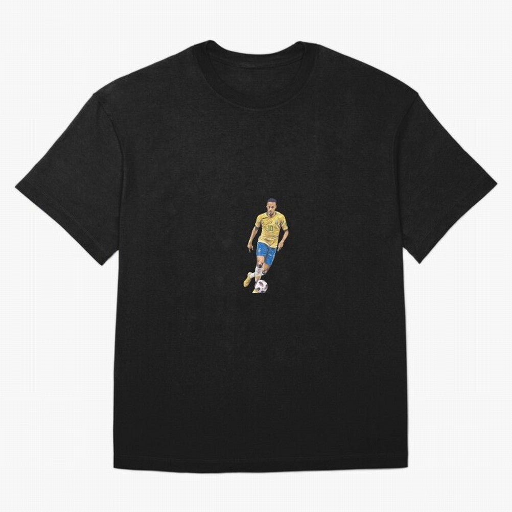 Brazilian Football Player Oversized T-Shirt Show Match Day Excitement for the FIFA World Cup 2026 USA Canada Mexico Journey through Cristiano Ronaldo, Haaland and CR7 Highlights, England Pride, Worldwide Fan Energy, Dramatic Goals, Stadium Lights