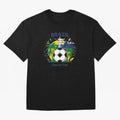 Brazil Soccer Fan T-shirt Classic T-Shirt Wear the Spirit of Match Day Hype around FIFA World Cup 2026 USA Canada Mexico, Haaland, Portugal, Spain and Germany, Vintage Soccer Flavor, Modern Football Stars, National Flags and Final Night Emotion;