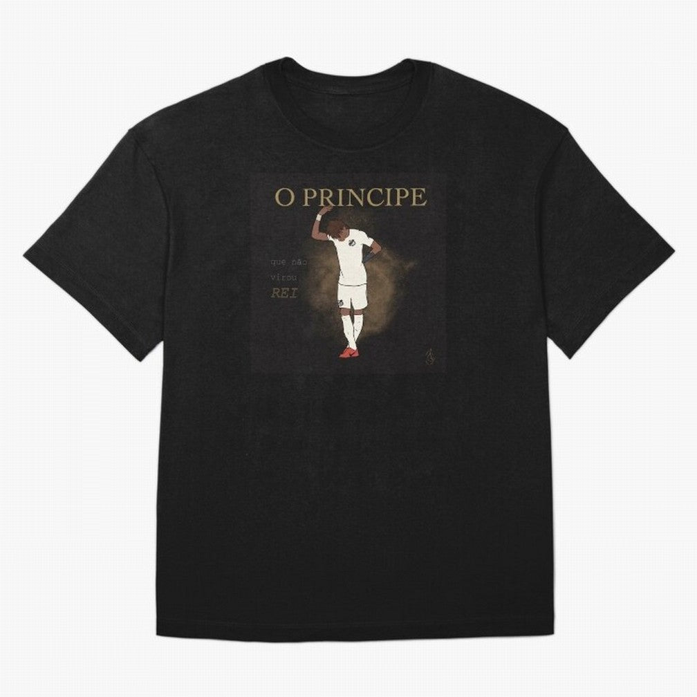 Neymar - The Prince of Football Classic T-Shirt Feel Global Football Passion for FIFA World Cup 2026, Inspired by Cristiano Ronaldo, Portugal, Spain and Germany, Retro Football Energy, Iconic Rivalries, Trophy Chase Drama and Stadium Atmosphere;