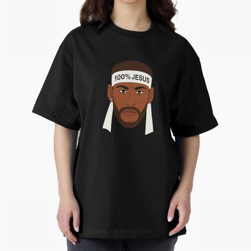 100% JESUS Neymar Inspired Minimalist Art Oversized T-Shirt Bring Retro Soccer Energy to the FIFA World Cup 2026 Journey through Messi and Cristiano Ronaldo Highlights, Spain Pride, Worldwide Fan Energy, Dramatic Goals, Stadium Lights and