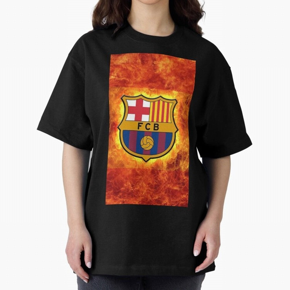 barcelona fire Classic T-Shirt Represent Match Day Hype around FIFA World Cup 2026, Haaland and Mbappe, England and Germany, Championship Spirit, Famous Goals, Roaring Crowds and International Football Unity; Ideal for Football Dads, Football Moms,