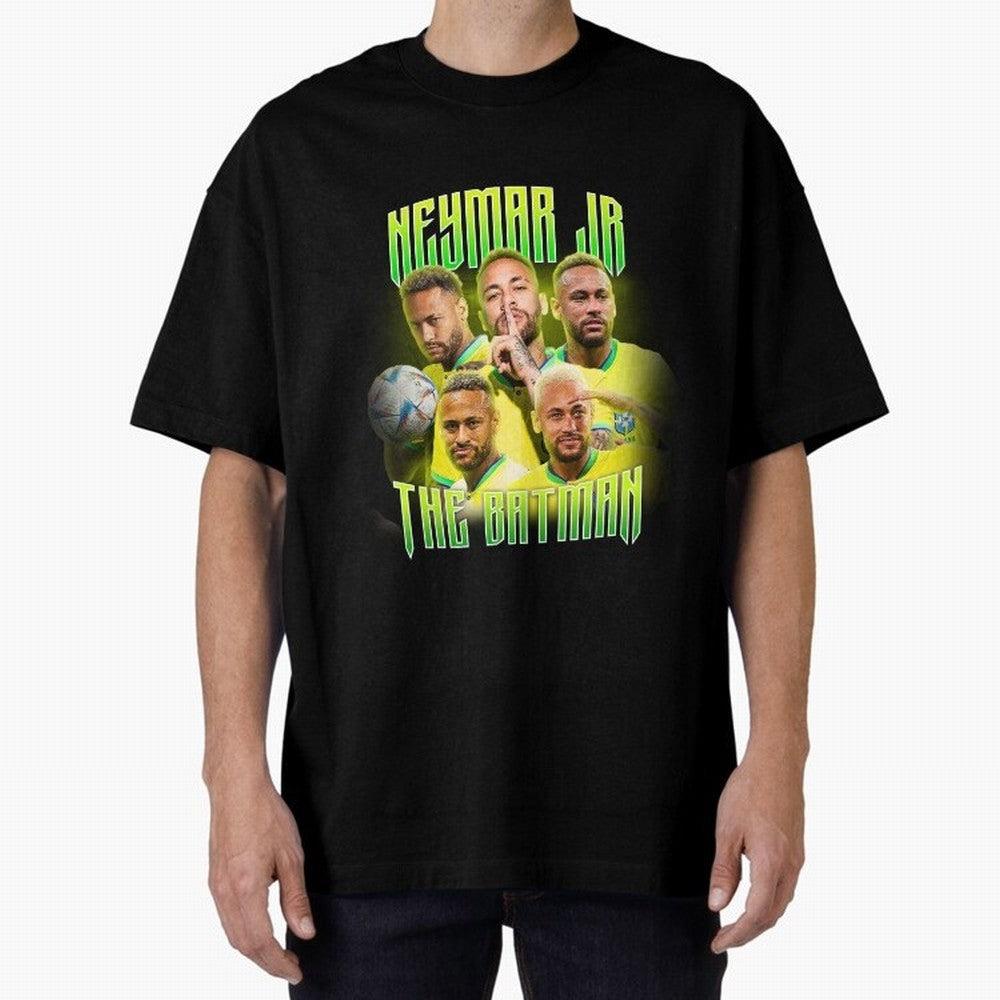 Neymar Jr Vintage Style Tee, Bootleg Tee, Bootleg T Shirt, Rap Tee Classic T-Shirt Celebrate Unforgettable Nights in FIFA World Cup 2026 for Fans of CR7 and Brazil, Portugal and Argentina, Bringing Game Day Rituals, Football Legends, Country Pride