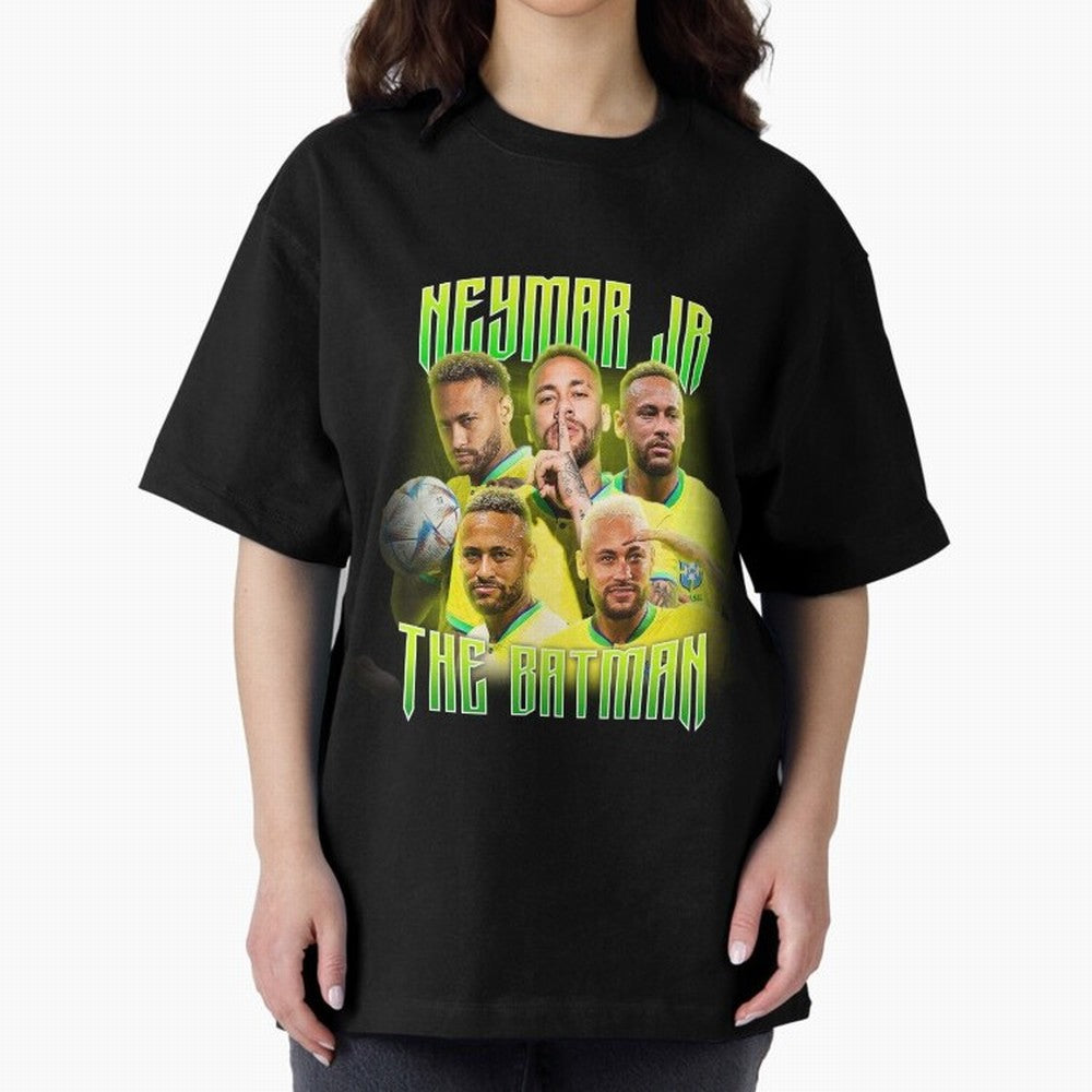 Neymar Jr Vintage Style Tee, Bootleg Tee, Bootleg T Shirt, Rap Tee Classic T-Shirt Celebrate Unforgettable Nights in FIFA World Cup 2026 for Fans of CR7 and Brazil, Portugal and Argentina, Bringing Game Day Rituals, Football Legends, Country Pride