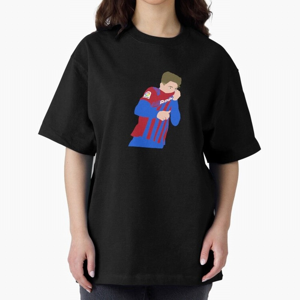 Gavi Barcelona Oversized T-Shirt Honor Global Football Passion for FIFA World Cup 2026, Featuring Neymar, Netherlands, Football History, Final Match Energy, Crowd Noise and Once in a Lifetime Moments; Perfect for Fans, Collectors, Family