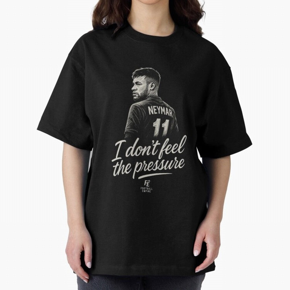 I Don¡¯t Feel The Pressure ¨C Neymar Inspired Street Football Art | Football Empire Classic T-Shirt Bring World Football Passion into FIFA World Cup 2026 Group Stage for Fans of Messi, CR7 and Mbappe and Argentina, Bringing Soccer Culture,