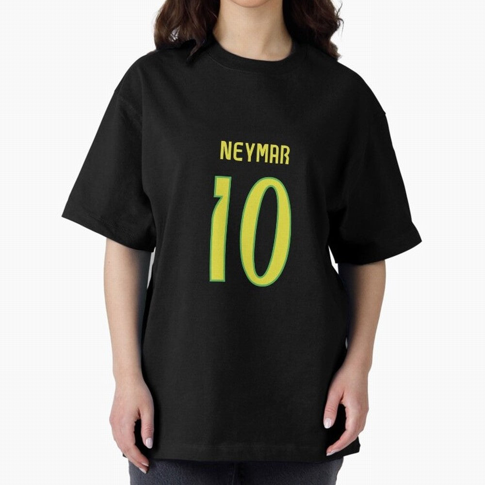 Neymar Jr Brazil Away Jersey 2024 Classic T-Shirt Celebrate the Stars of FIFA World Cup 2026 for Fans of CR7 and Portugal, Spain and Germany, Bringing Sports Nostalgia, International Competition, Famous Players and Unforgettable Victories; Ideal