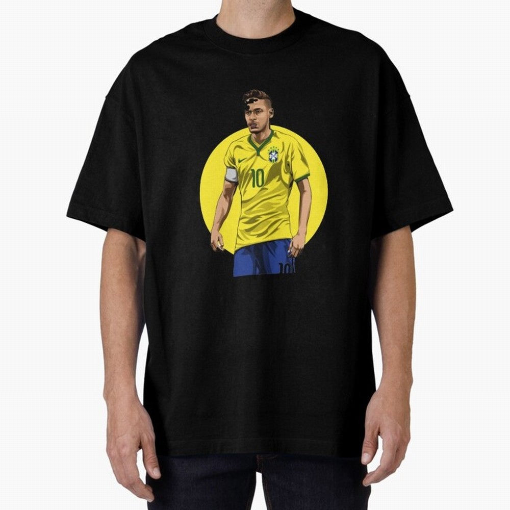 Neymar Jr. Magic: Exclusive Sticker Collection Classic T-Shirt Carry the Dream of FIFA World Cup 2026 Group Stage Capturing Haaland and Mbappe, Argentina Energy, Champion Mindset, Group Stage Buzz, Knockout Tension and Passionate Fan Culture; Ideal