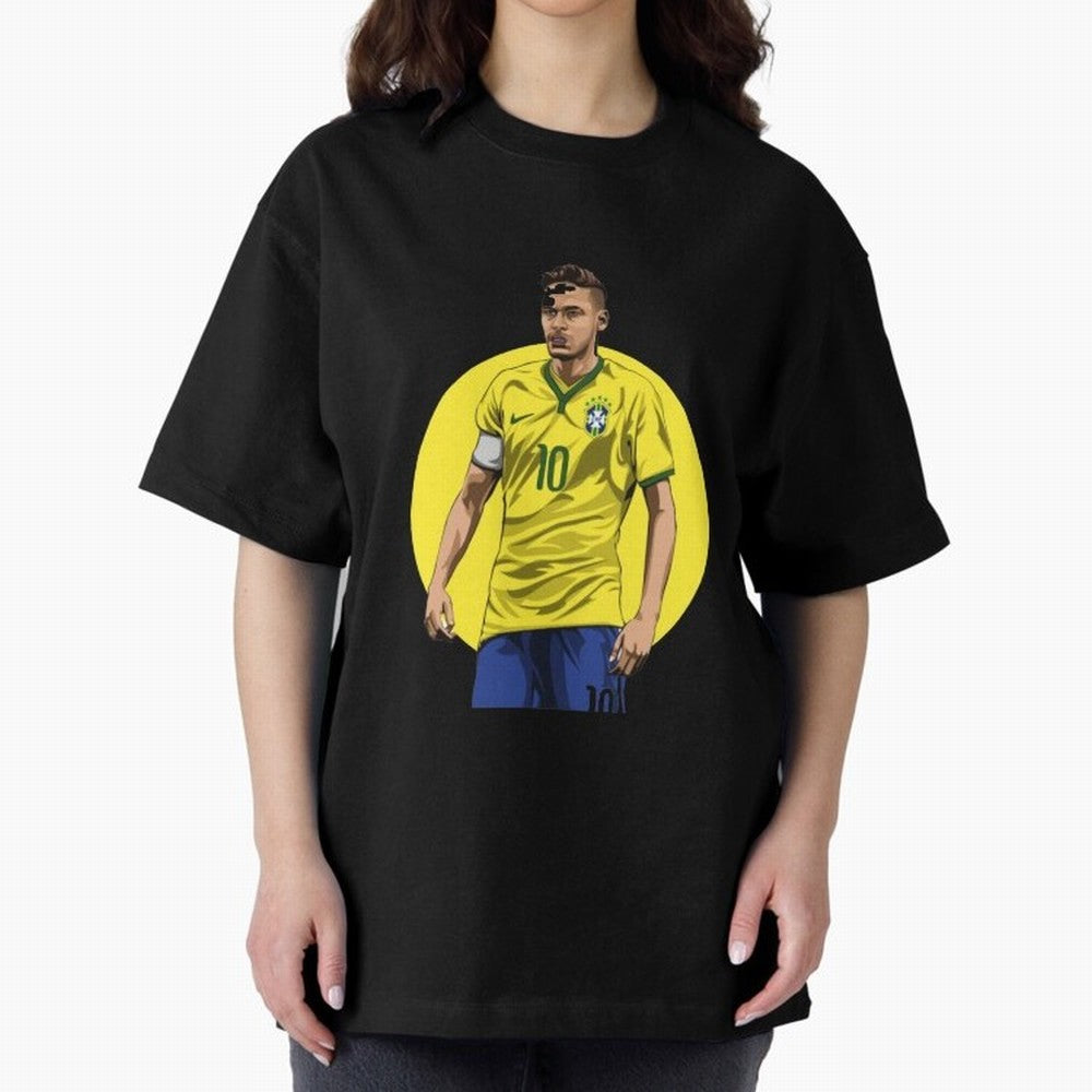 Neymar Jr. Magic: Exclusive Sticker Collection Classic T-Shirt Carry the Dream of FIFA World Cup 2026 Group Stage Capturing Haaland and Mbappe, Argentina Energy, Champion Mindset, Group Stage Buzz, Knockout Tension and Passionate Fan Culture; Ideal
