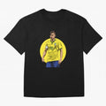 Neymar Jr. Magic: Exclusive Sticker Collection Classic T-Shirt Carry the Dream of FIFA World Cup 2026 Group Stage Capturing Haaland and Mbappe, Argentina Energy, Champion Mindset, Group Stage Buzz, Knockout Tension and Passionate Fan Culture; Ideal