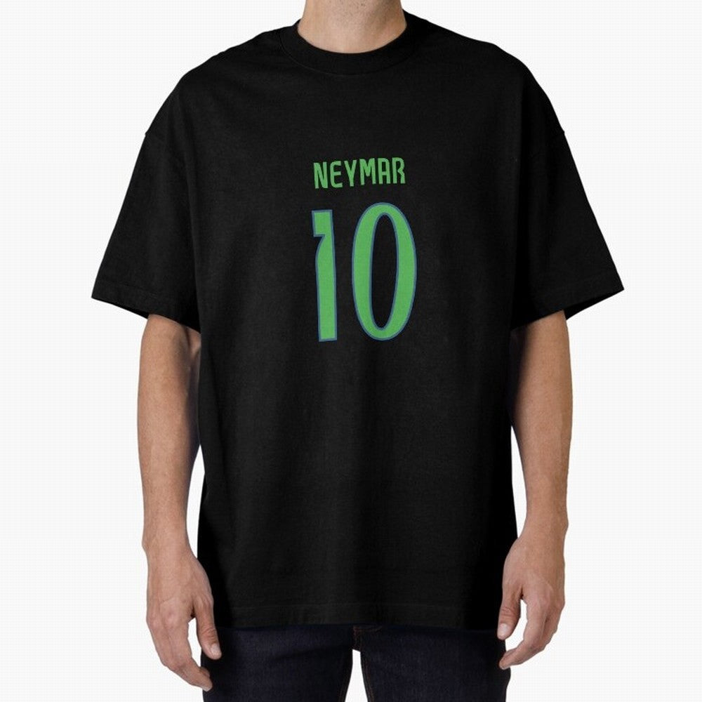 Neymar Jr Brazil Home Jersey 2024 Classic T-Shirt Relive Legendary Nights from FIFA World Cup 2026 Group Stage Spirit, Centered on Brazil, Portugal and Argentina, Messi and Cristiano Ronaldo, Championship Spirit, Famous Goals, Roaring Crowds and